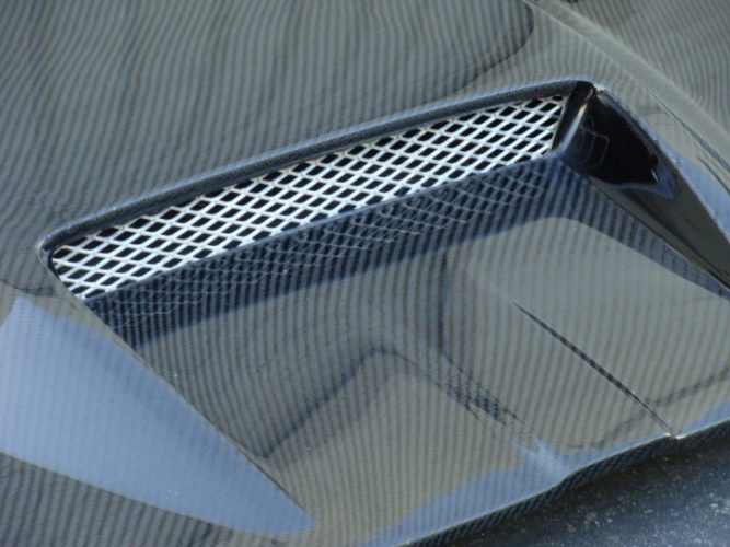 2005-2007 Magnum Carbon Fiber A23 Hood - view 2