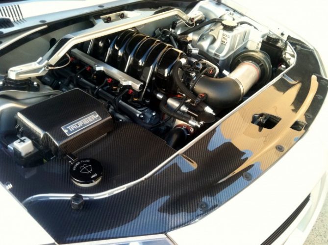 2005-2007 Magnum Carbon Fiber LG64 Radiator Cover