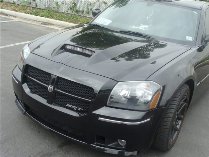 2005-2007 Magnum Fiberglass A23 Ram Air Hood - view 5