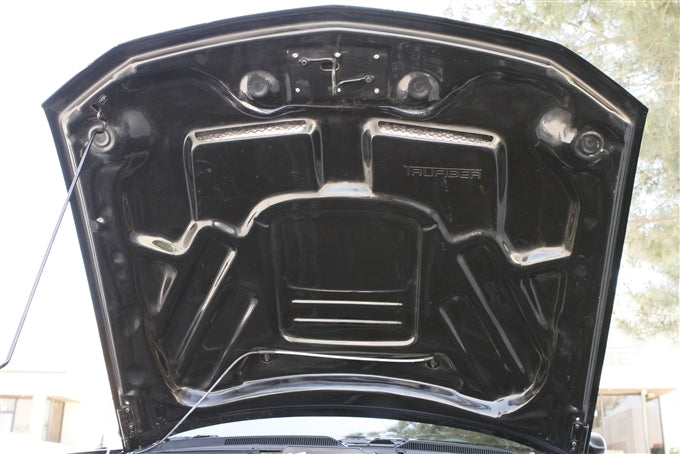 2005-2009 Mustang Carbon Fiber A39 Ram Air Hood - view 4