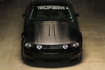 2005-2009 Mustang Carbon Fiber A45 Hood - view 2