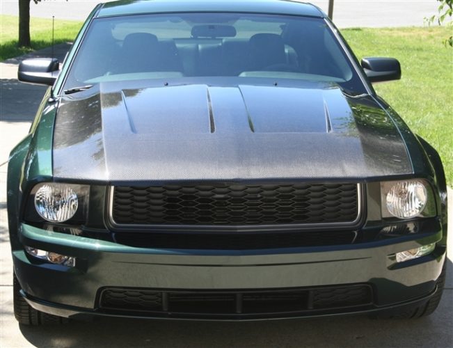 2005-2009 Mustang Carbon Fiber A45 Hood