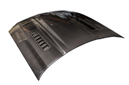 2005-2009 Mustang Carbon Fiber A61 Ram Air Hood - view 2