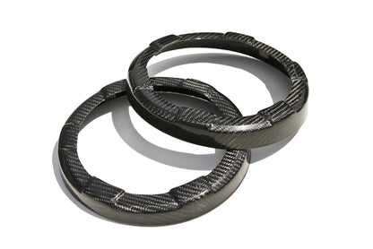 2005-2009 Mustang Carbon Fiber LG106 Speaker Rings