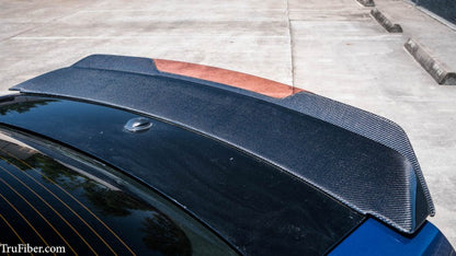 2005-2009 Mustang Carbon Fiber LG372 WICKER BILL - view 3