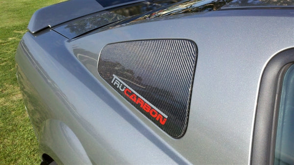2005-2009 Mustang Carbon Fiber LG43 Window Covers
