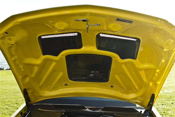 2005-2009 Mustang Fiberglass A45 Heat Extractor Hood - view 4
