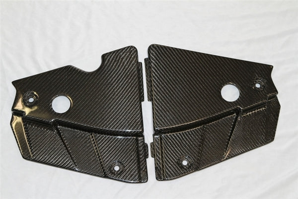 2005-2009 Mustang GT Carbon Fiber LG60 Radiator Extension Covers