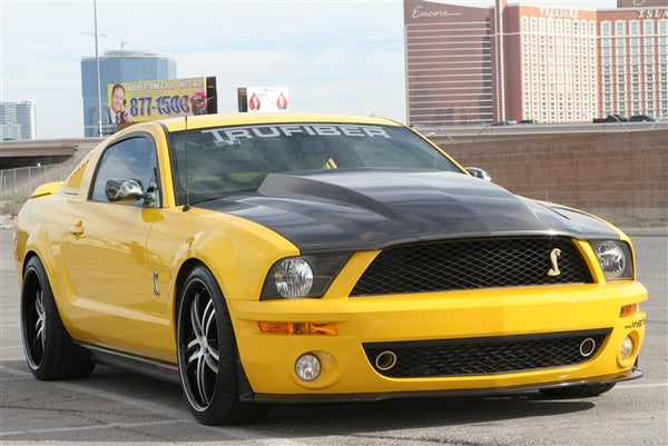 2005-2009 Mustang GT500 Carbon Fiber A49-3KR Heat Extractor Hood