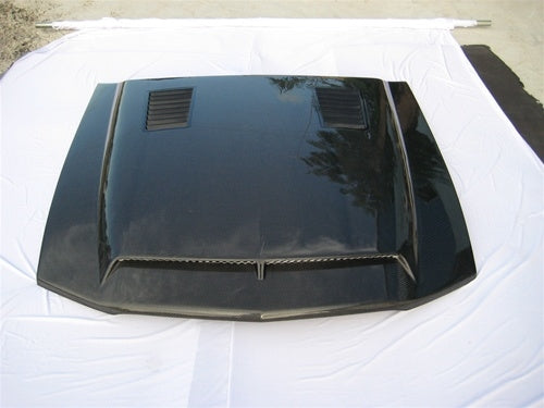 2005-2009 Mustang GT500 Carbon Fiber A53KR Ram Air Hood - view 6