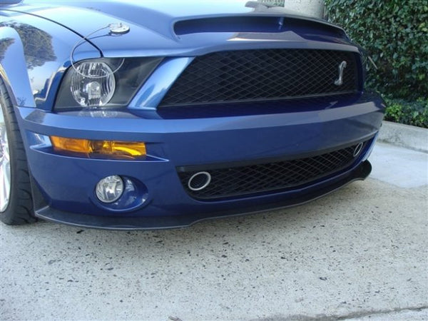 2005-2009 Mustang GT500 Carbon Fiber LG31KR Chin Spoiler (fits GT500 front fascia)