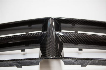 2005-2010 Charger Carbon Fiber LG154 Front Bumper Grille - view 3