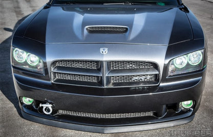 2005-2010 Charger Carbon Fiber LG154 Front Bumper Grille - view 5
