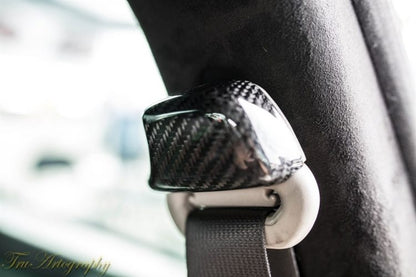 2005-2010 Charger Carbon Fiber LG182 Seat Belt Covers - view 3