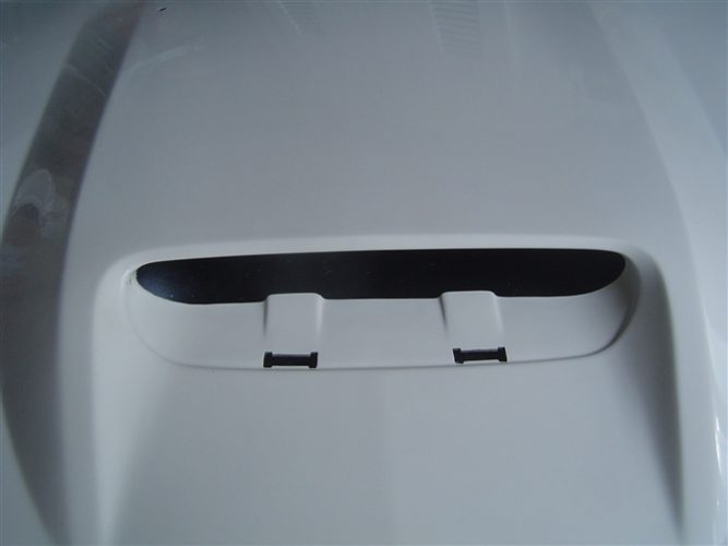 2005-2010 Charger Fiberglass A23 Ram Air Hood - view 5