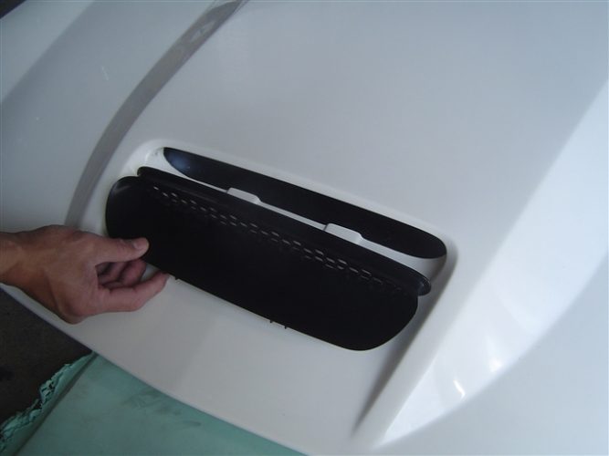 2005-2010 Charger Fiberglass A23 Ram Air Hood - view 6