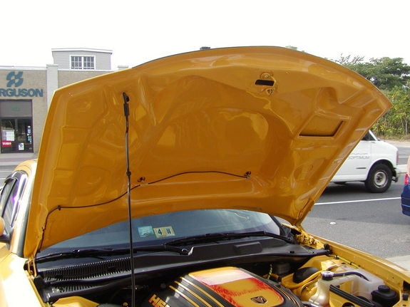 2005-2010 Charger Fiberglass A50 Ram Air Hood - view 5