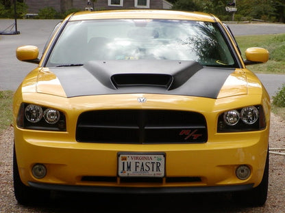 2005-2010 Charger Fiberglass A50 Ram Air Hood