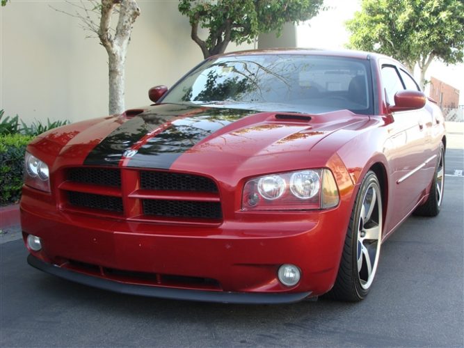 2005-2010 Charger Fiberglass A58 Ram Air Hood - view 5