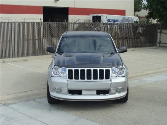 2005-2010 Cherokee Carbon Fiber A58 Hood - view 2