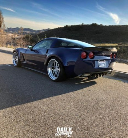 2005-2013 C6 Corvette Fiberglass LG326-S Wide Body Rear Fender Flares - view 7