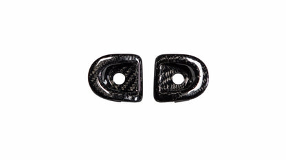2005-2014 Mustang Carbon Fiber LG83 Door Lock Inserts