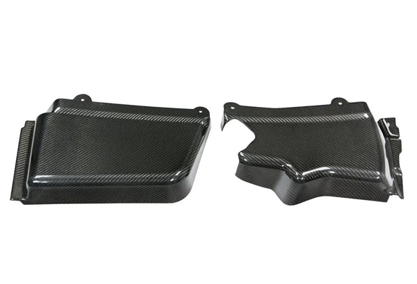2005-2014 Mustang GT500 Carbon Fiber LG71KR Battery & Master Cylinder Covers