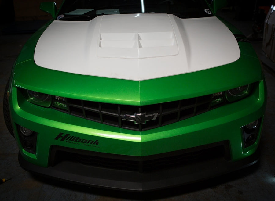2009-2013 Camaro Fiberglass A74 Heat Extractor Hood - view 2