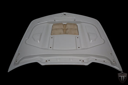 2009-2013 Camaro Fiberglass A74 Heat Extractor Hood - view 6