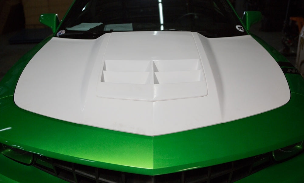 2009-2013 Camaro Fiberglass A74 Heat Extractor Hood