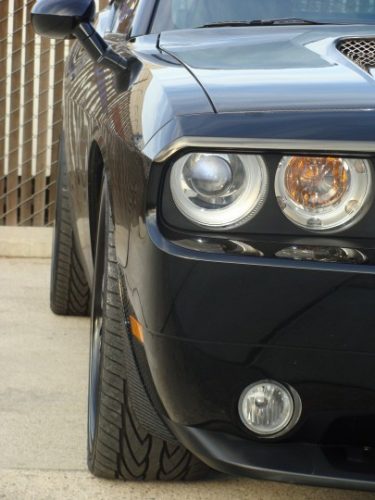 2009-2013 Challenger Carbon Fiber LG41 Front Splash Guards
