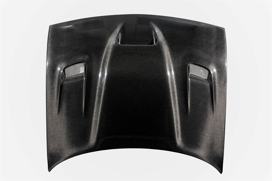 2009-2015 Challenger Carbon Fiber Hood A19 Hood - view 3