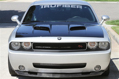 2009-2015 Challenger Fiberglass A60 Hood - view 2