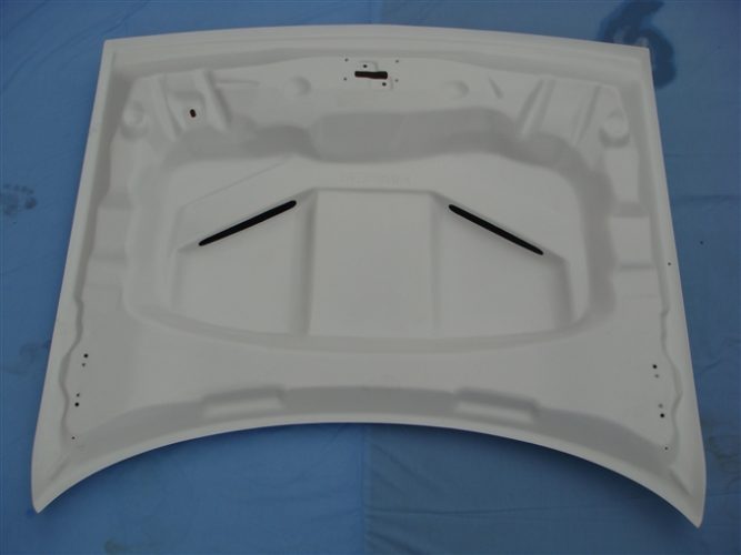 2009-2015 Challenger Fiberglass A60 Hood - view 4