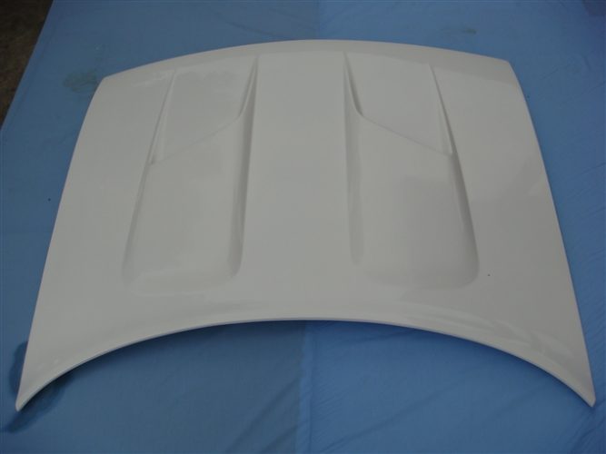 2009-2015 Challenger Fiberglass A60 Hood - view 6
