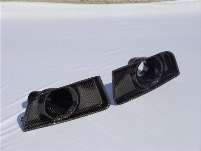 2010-2012 Mustang Carbon Fiber LG68 Air Dam - view 3