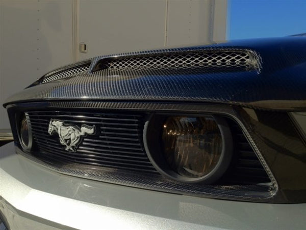 2010-2012 Mustang Carbon Fiber LG87 Fog Light Housing