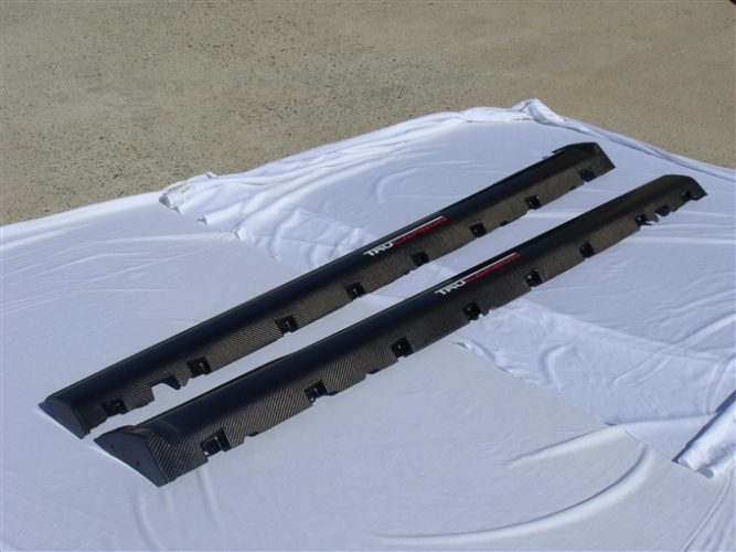 2010-2012 Mustang Carbon Fiber XR4 Side Skirts