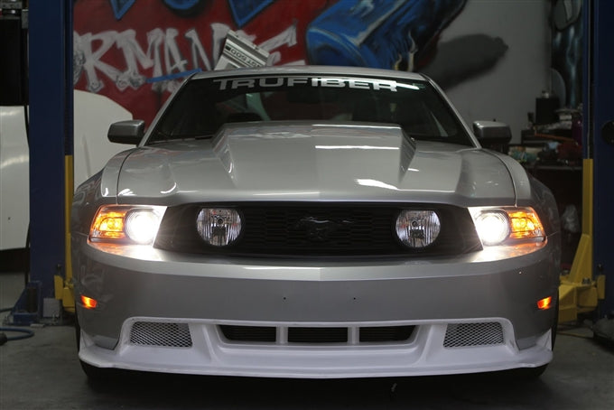 2010-2012 Mustang Fiberglass A49-3 Heat Extractor Hood