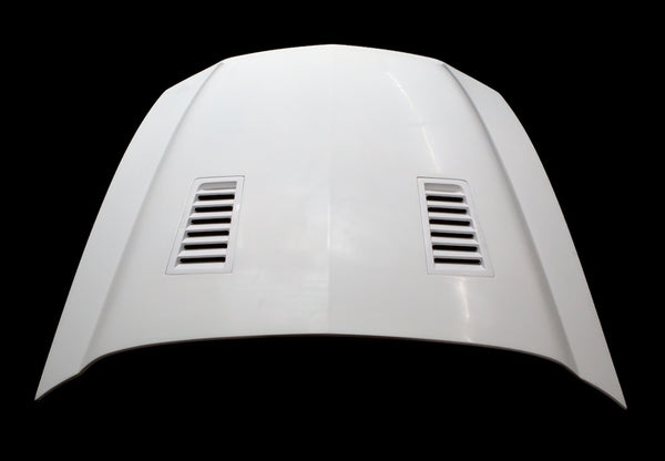 2010-2012 Mustang Fiberglass A53 Ram Air Hood - view 2