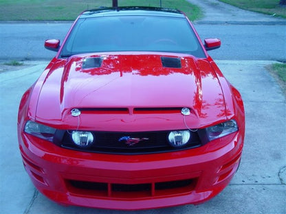 2010-2012 Mustang Fiberglass A53 Ram Air Hood - view 3