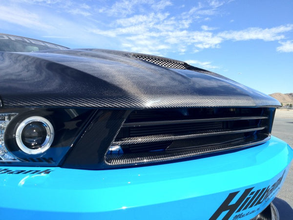 2010-2012 Mustang GT Carbon Fiber LG88 Bumper Grille - view 2