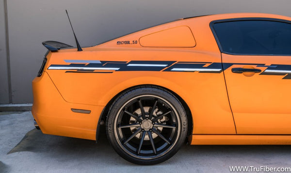 2010-2014 Mustang Carbon Fiber DCA64 Rear Spoiler - view 2