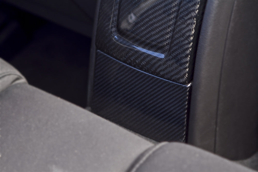 2010-2014 Mustang Carbon Fiber LG121 Arm Rest Cover and Extension - view 4