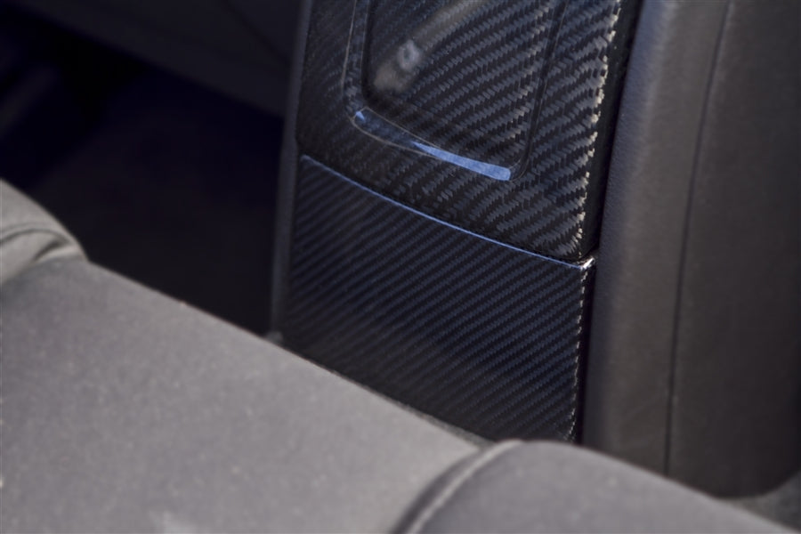2010-2014 Mustang Carbon Fiber LG121 Arm Rest Cover and Extension - view 4