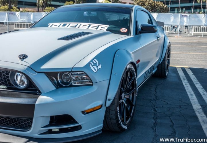 2010-2014 Mustang Carbon Fiber LG219-T Front Fender Flares - view 2