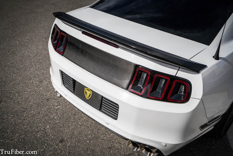 2010-2014 Mustang Carbon Fiber LG271 Blackout Panel V2 - view 4