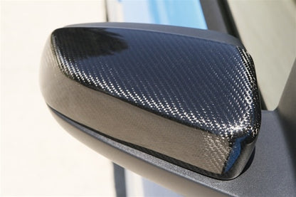 2010-2014 Mustang Carbon Fiber LG76 Mirror Covers - view 2