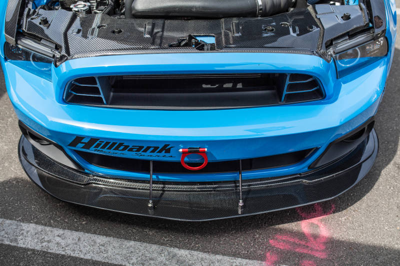 2010-2014 Mustang Carbon Fiber LG86 Front Splitter - view 3