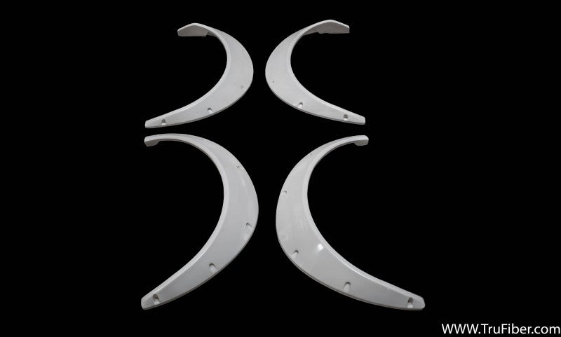 2010-2014 Mustang Fiberglass LG219-S Rear Fender Flares - view 2